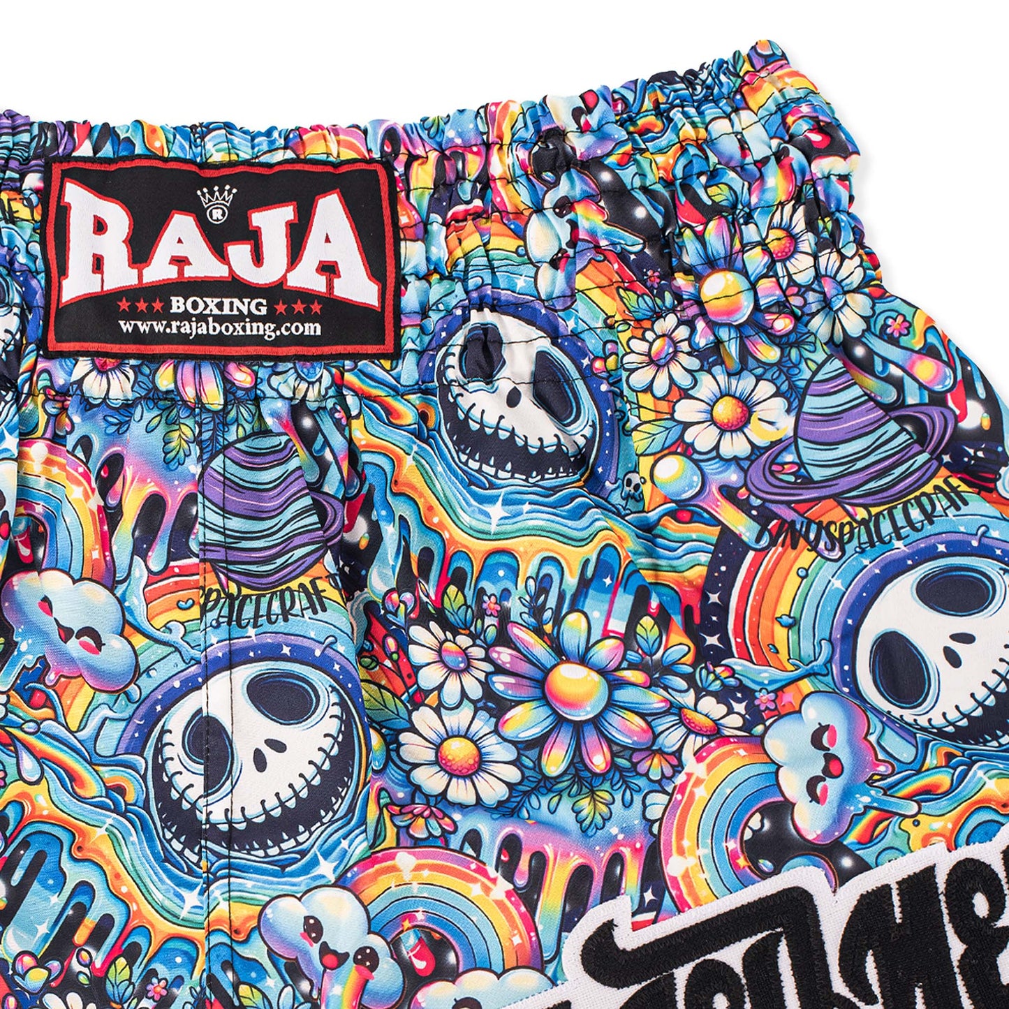 RAJA MUAY THAI SHORTS GRIM RAINBOW RTB-GRI