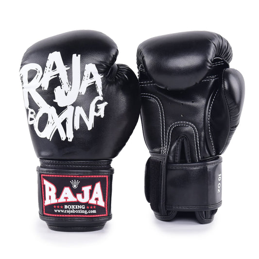 Raja V4 Boxing Gloves (Black)