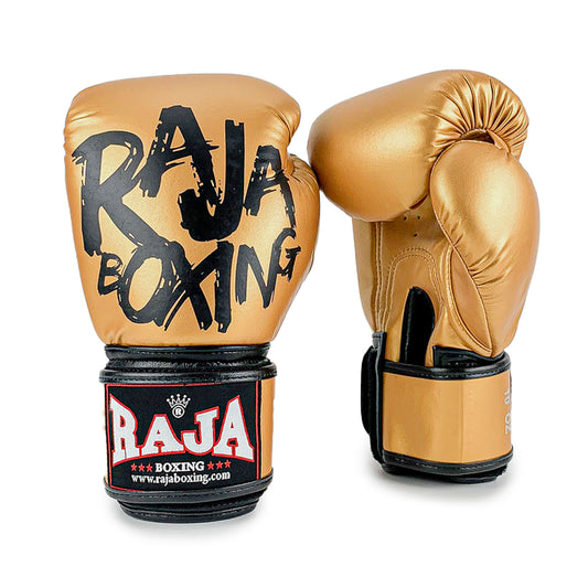 Raja V4 Boxing Gloves (Gold)