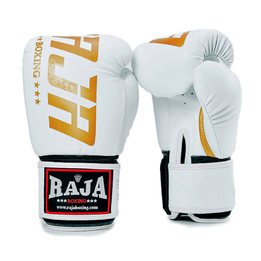 Raja V2 Boxing Gloves (White)