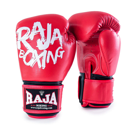 Raja V4 Boxing Gloves (Red)