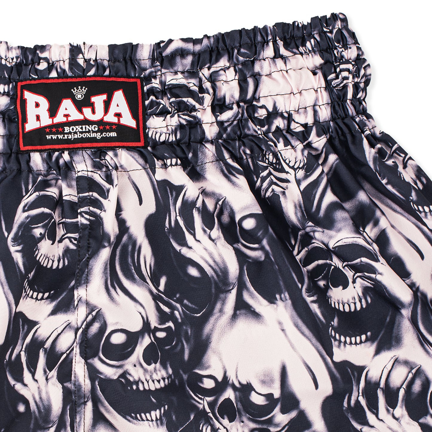 RAJA MUAY THAI SHORTS SKULL RTB-SKU